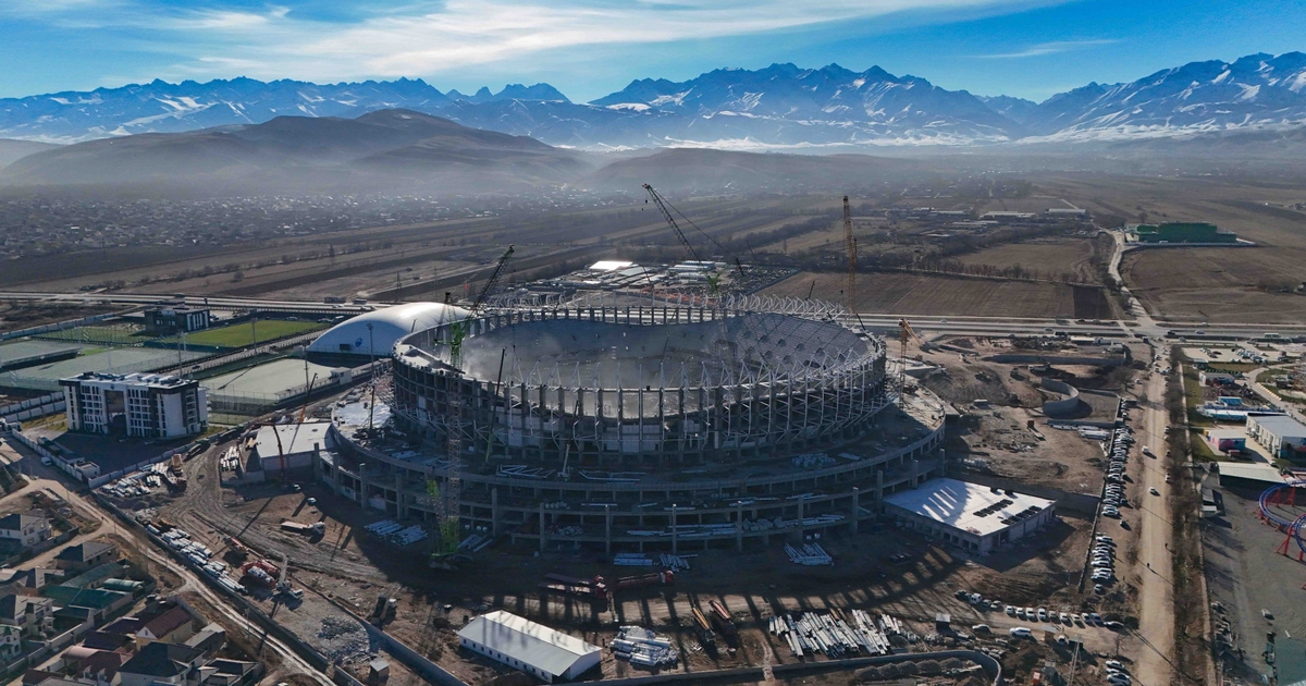 Стадион «Бишкек Арена» откроется 31 августа и примет Всемирные игры кочевников