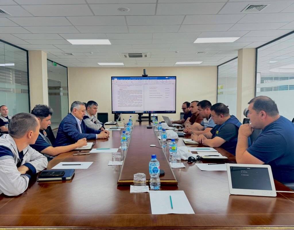 Специалисты АО «НГМК» посетили завод Uzbekistan GTL