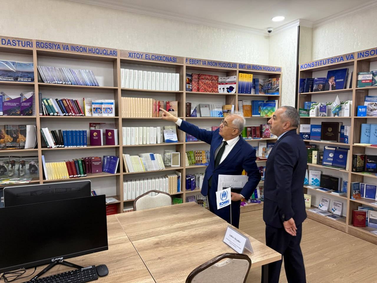 Директор Национального центра Республики Узбекистан по правам человека провел встречу с представителем УВКБ ООН по Центральной Азии